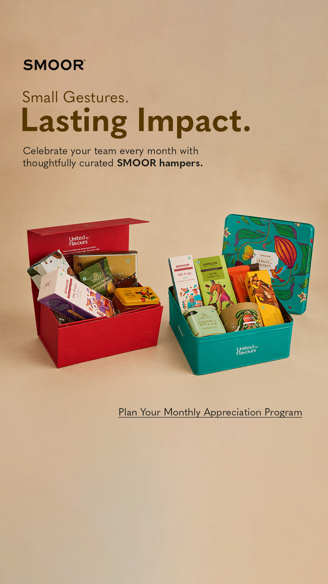 SMOOR Chocolates Facebook ad
