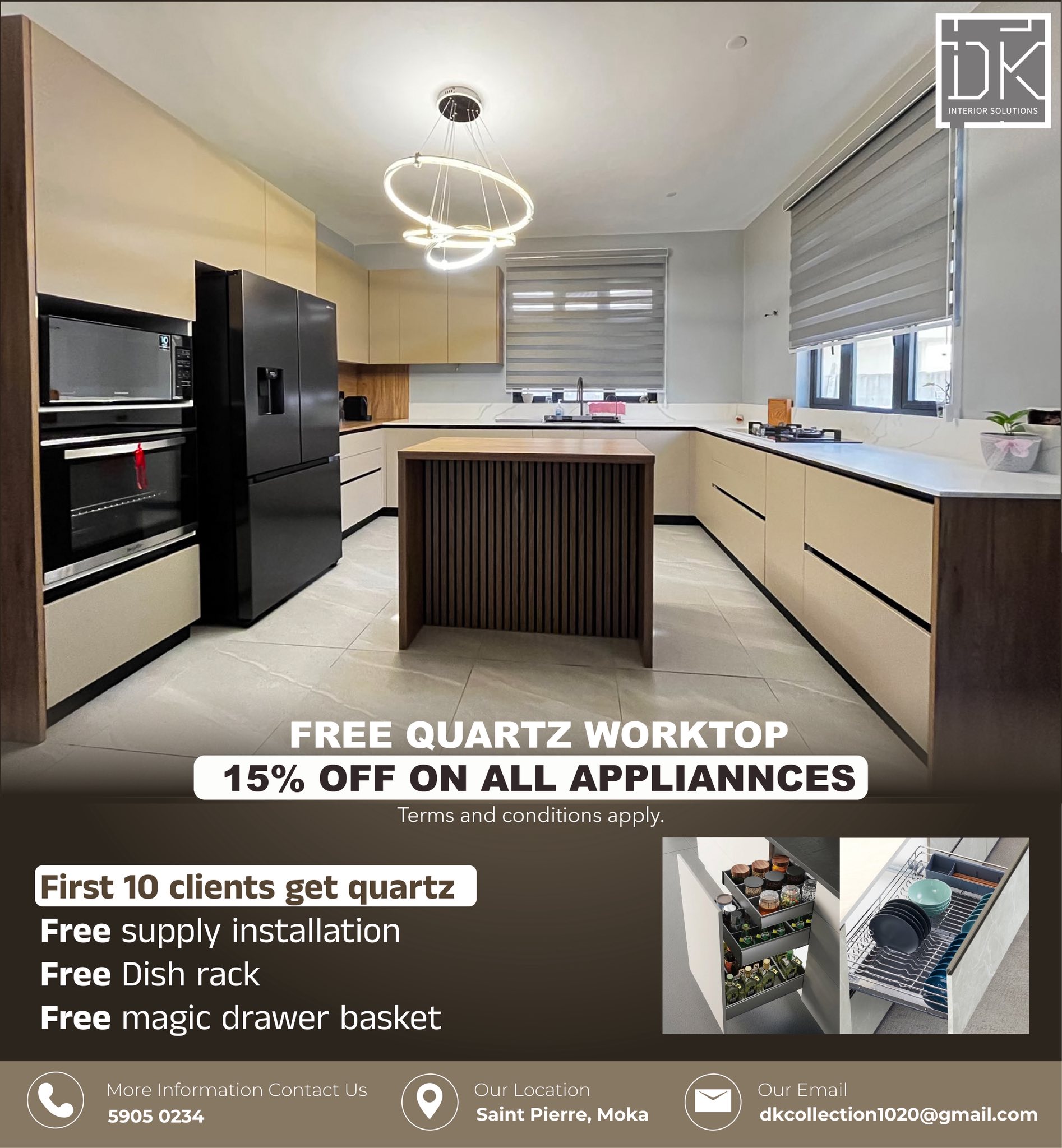 DK Interior Solutions Facebook ad: MOTHER’S DAY SPECIAL