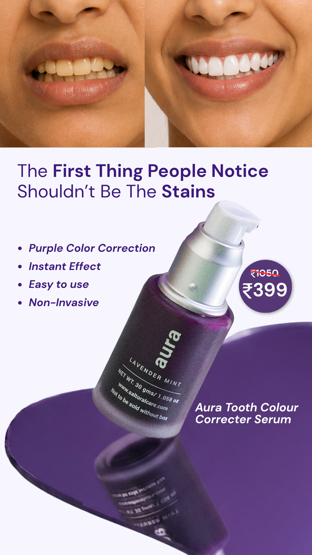 Salt Oral Care Facebook ad