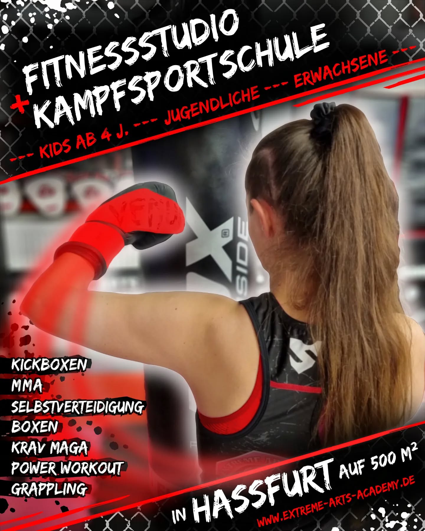 Extreme Arts Academy Facebook ad: Training für Kinder, Jugendliche, Erwachsene und…