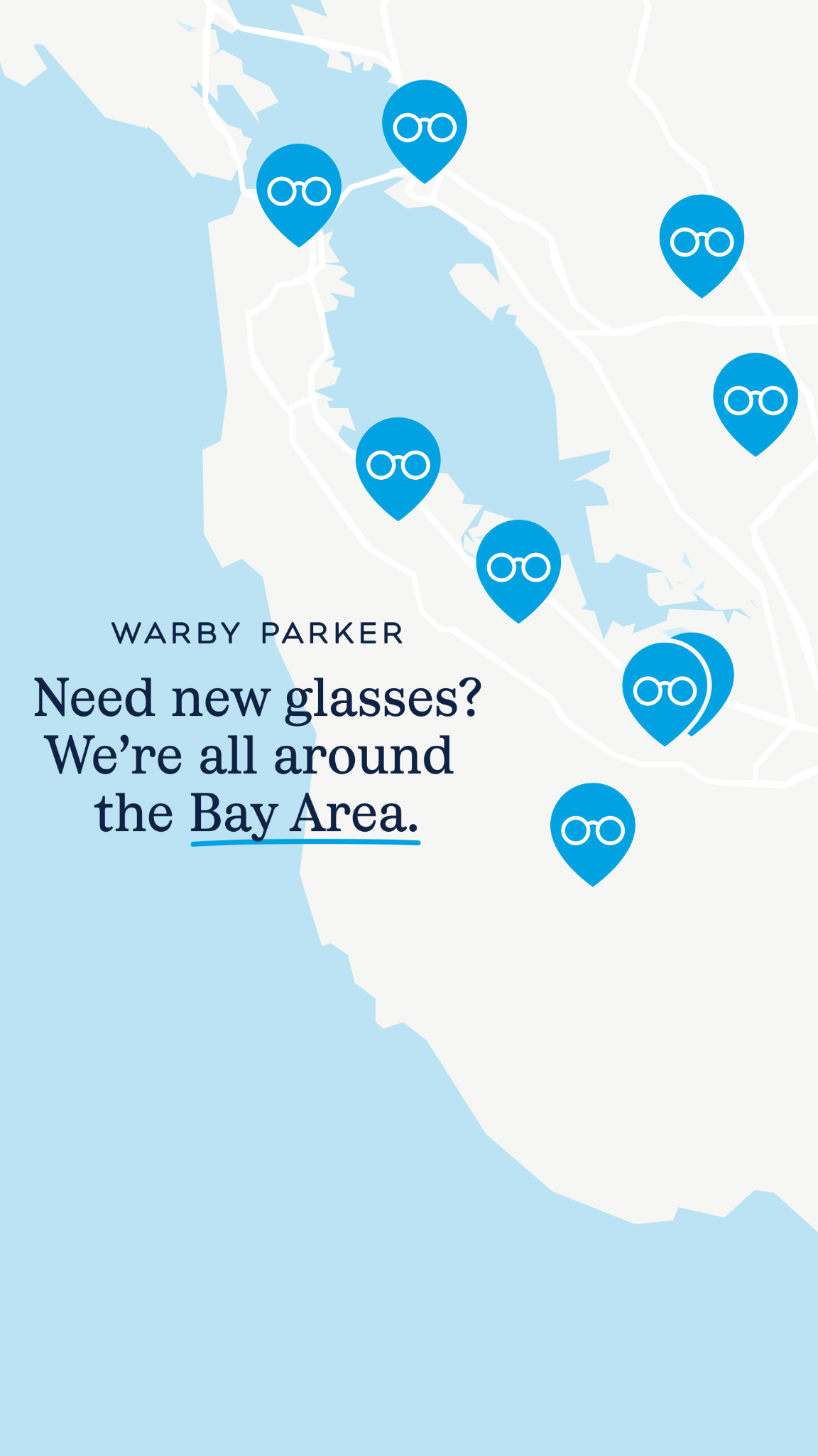 Warby Parker Facebook ad