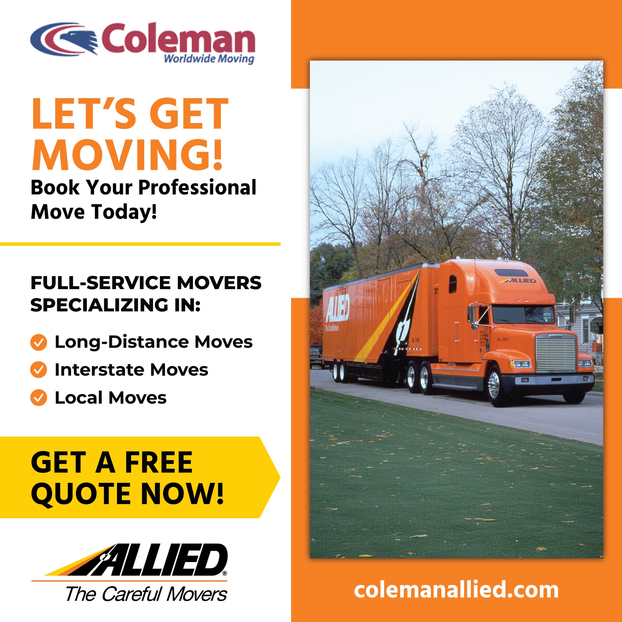 Coleman Worldwide Moving Facebook ad