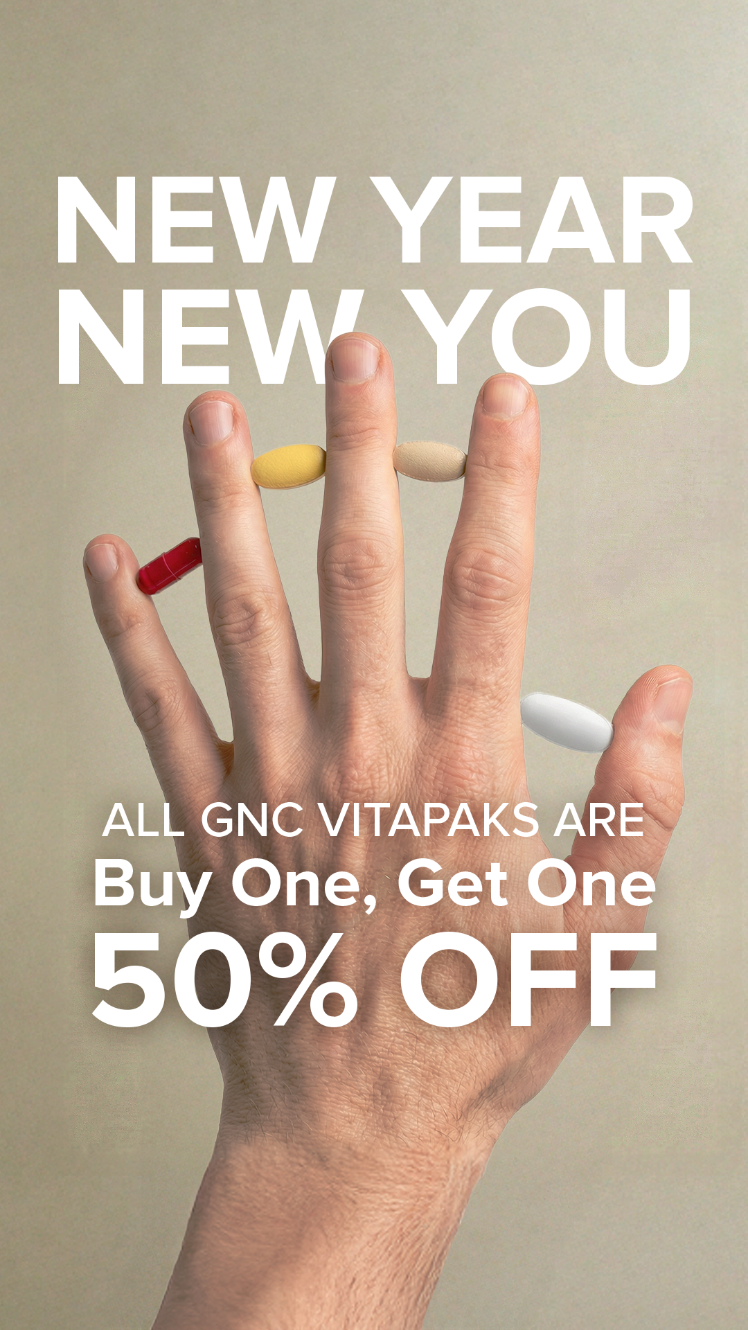 GNC Live Well Facebook ad