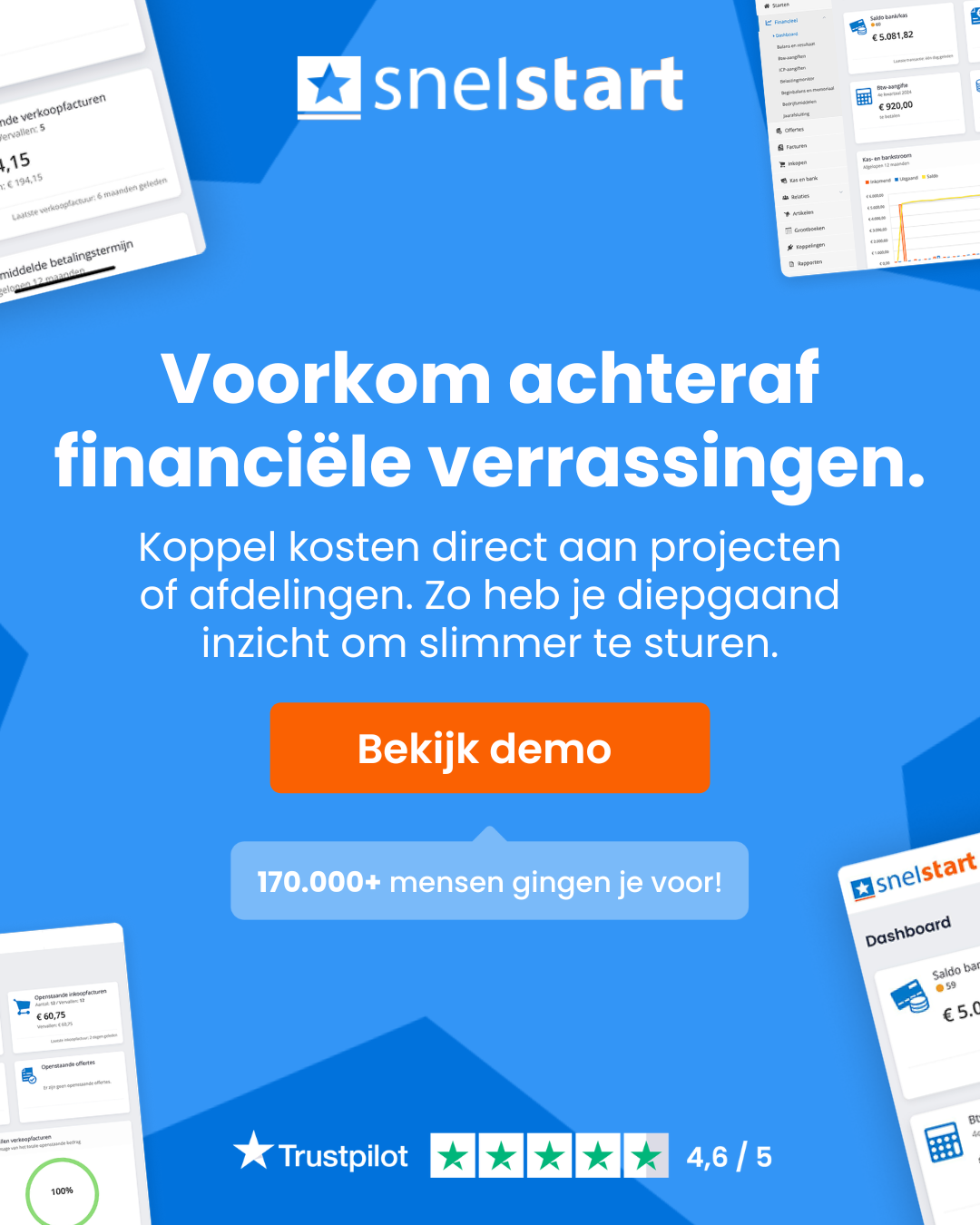 SnelStart Facebook ad