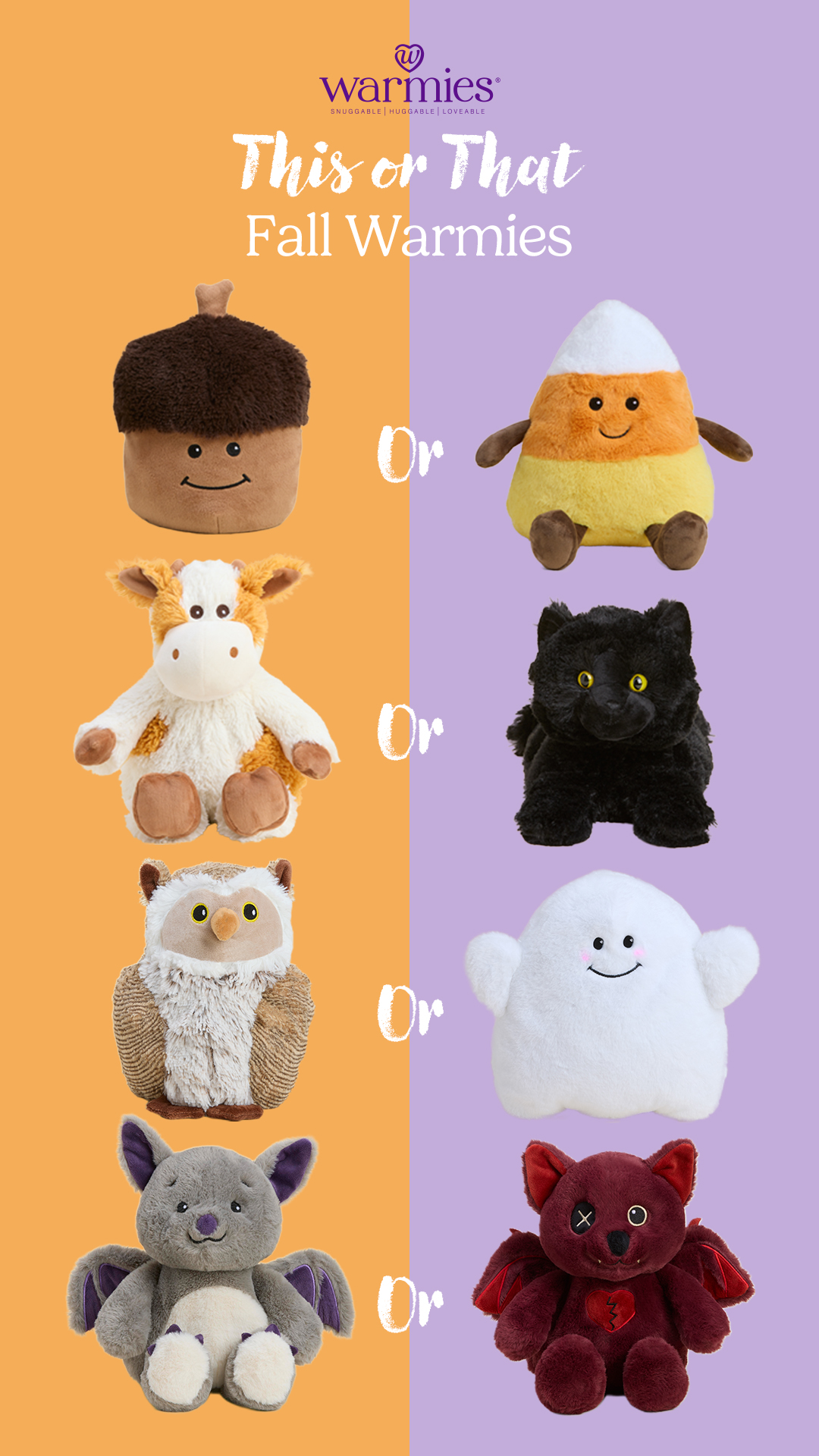 Warmies USA Facebook ad: Cozy Season Starts Here