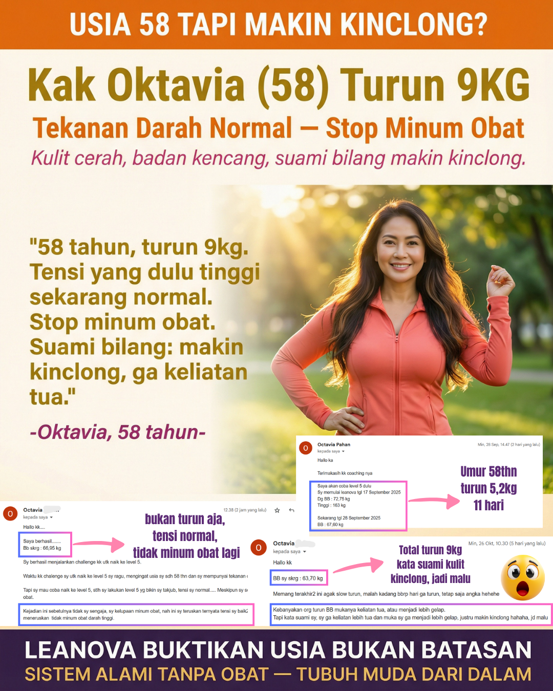Leanova Fat Burn Facebook ad