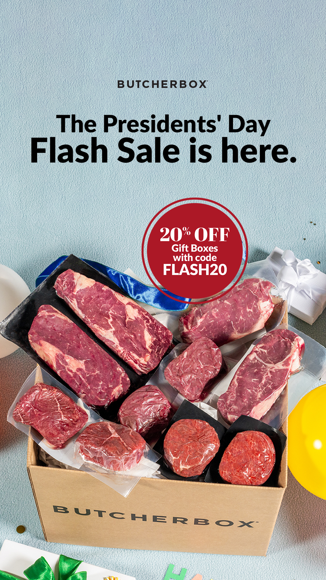 ButcherBox Facebook ad