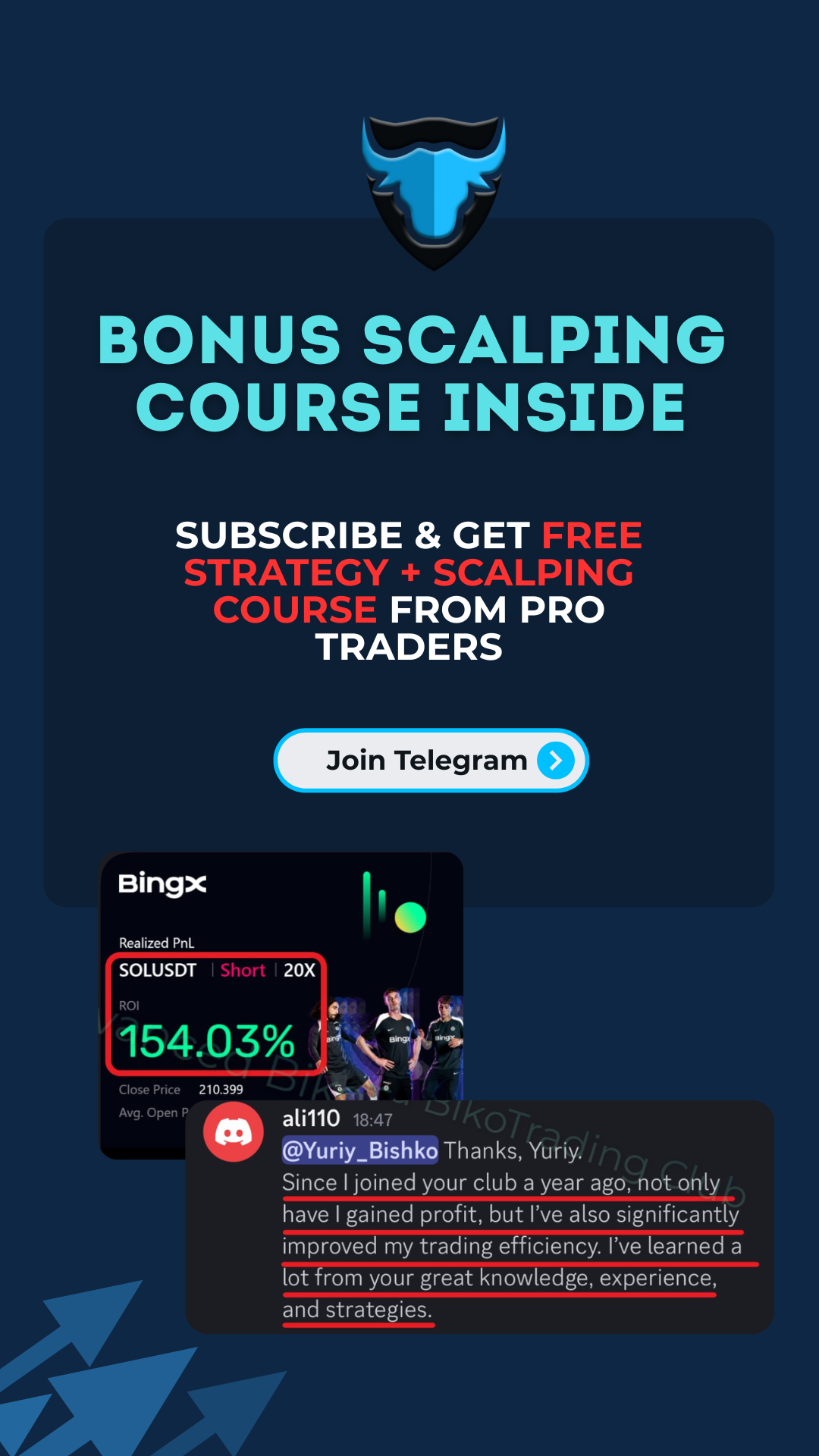 Bikotrading Accademy Crypto trading Facebook ad from Feb 27, 2026