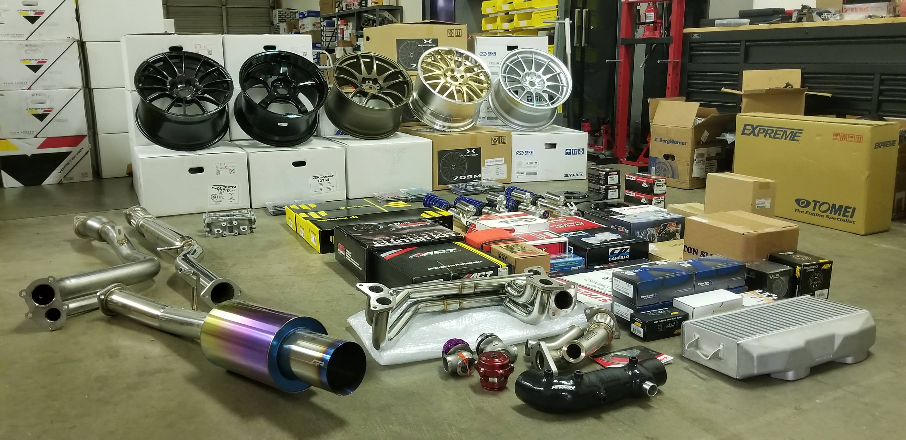 Aristocrat Autosport Facebook ad: Your local aftermarket performance parts supplier!