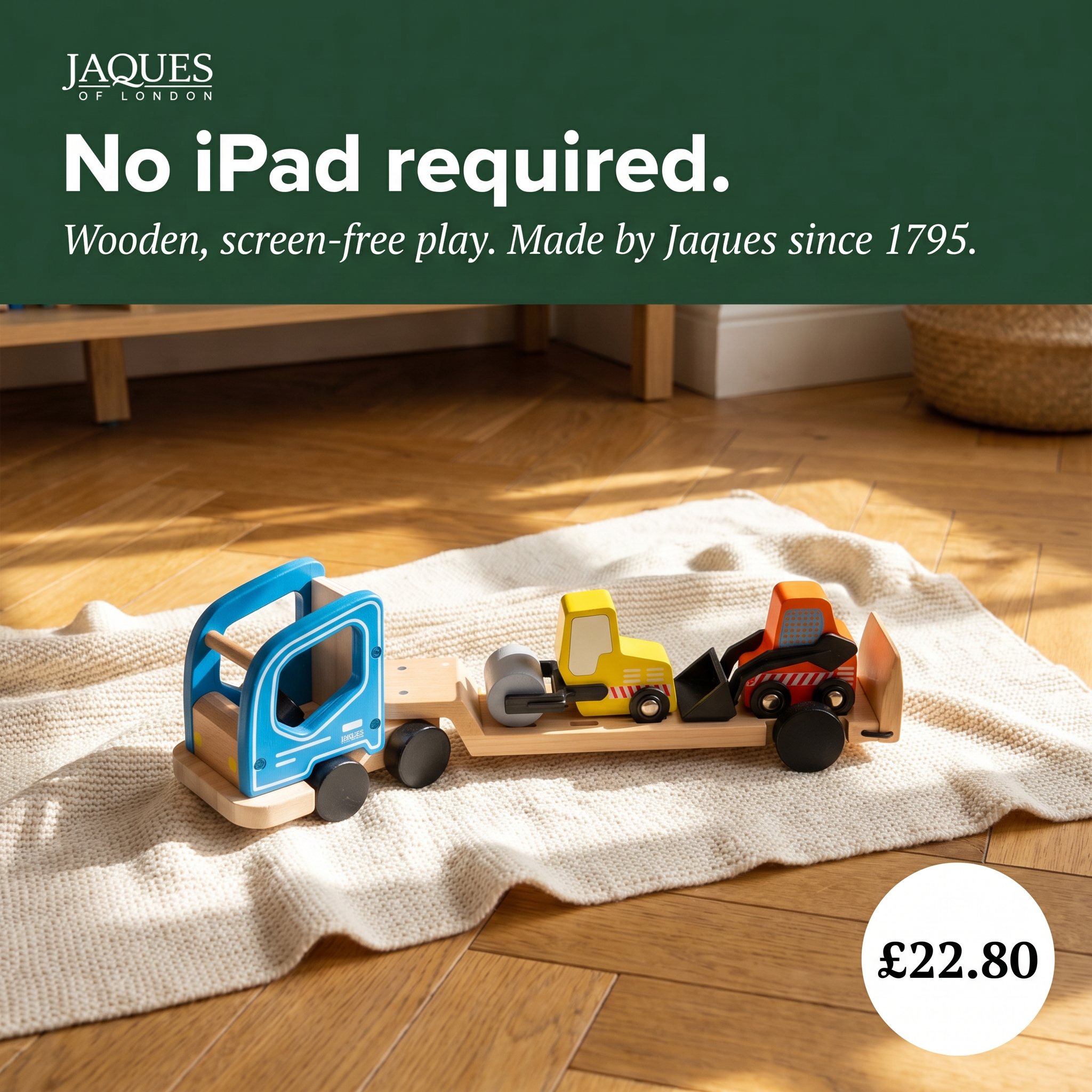 Jaques London Facebook ad