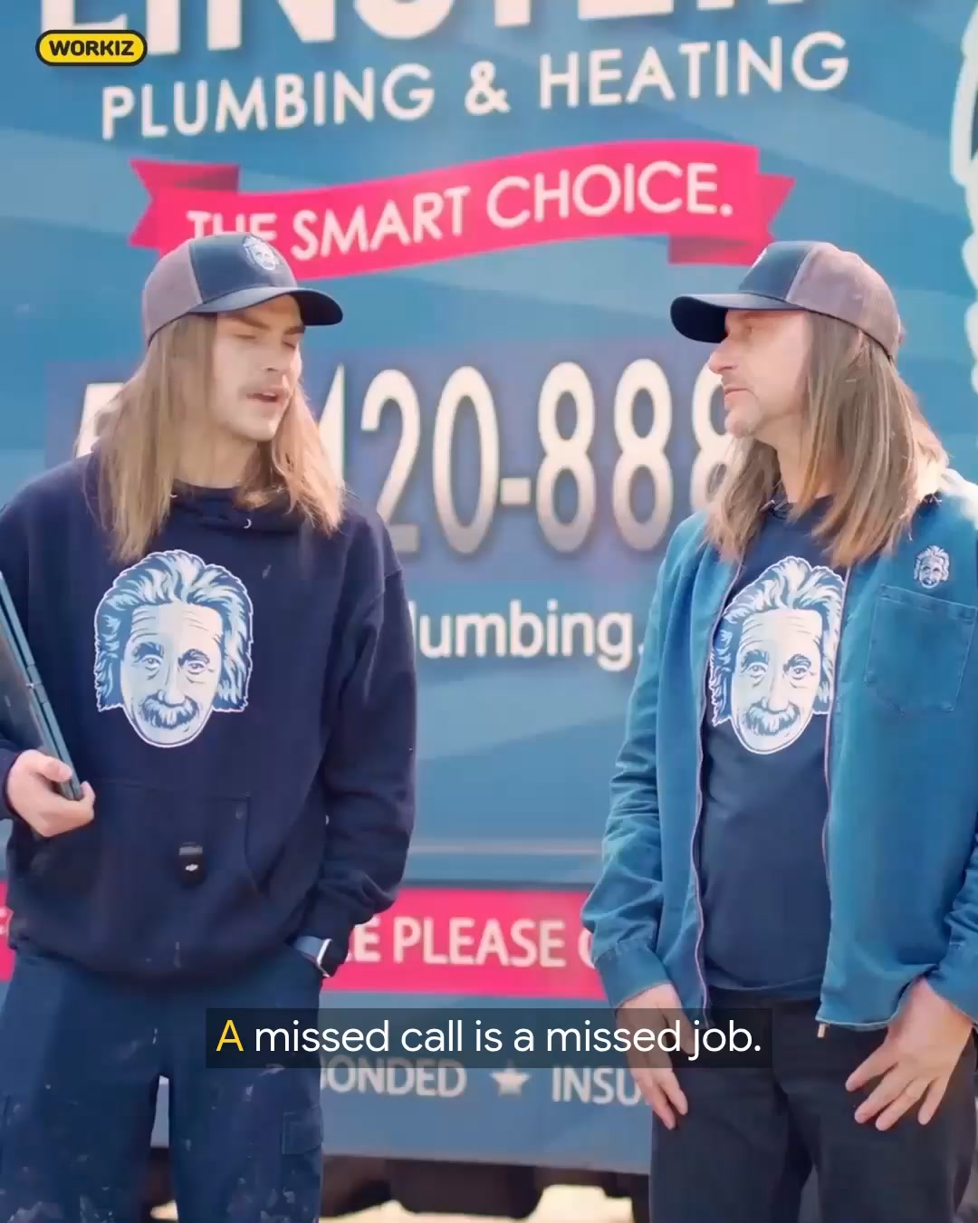 Workiz Facebook ad: Trusted by 120,000 home service teams