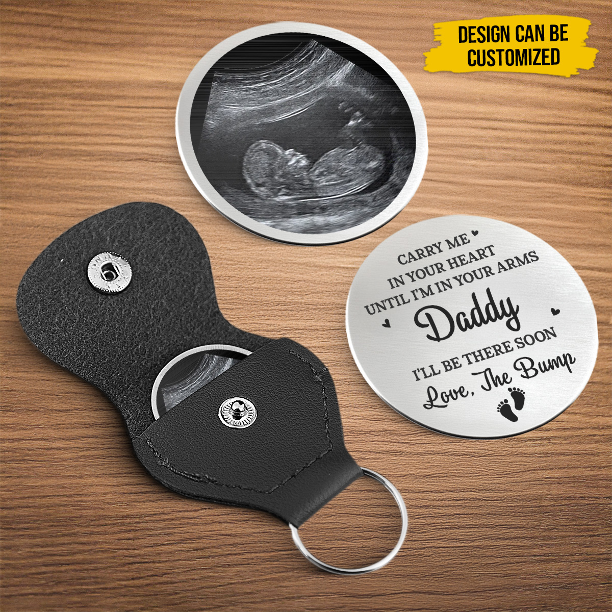 Pawfect House Global Facebook ad: Custom Photo Pocket Hug - Personalized Baby Shower, Gifts…
