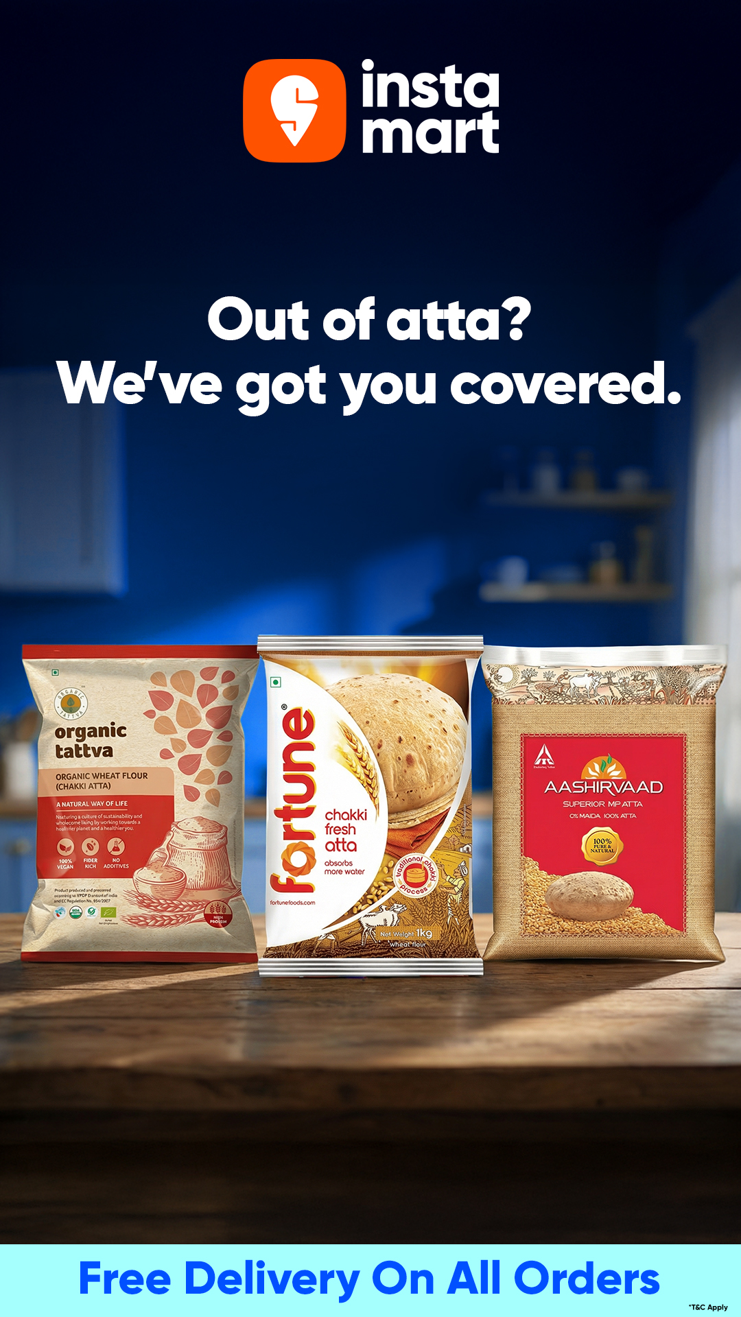 Swiggy Instamart Facebook ad