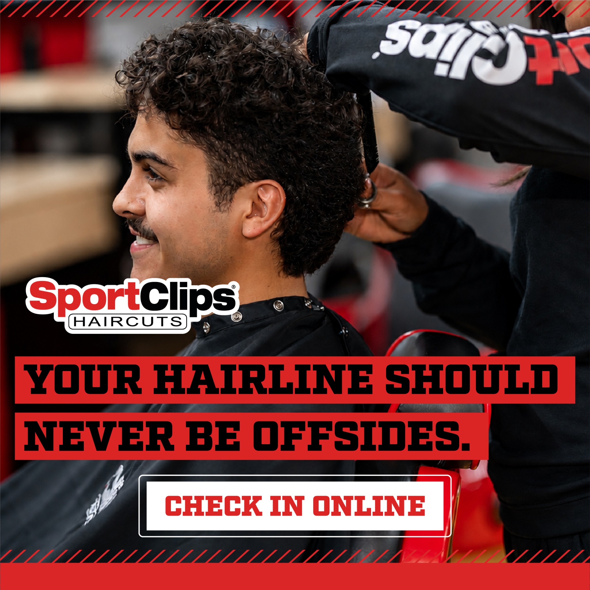 Sport Clips Haircuts Facebook ad