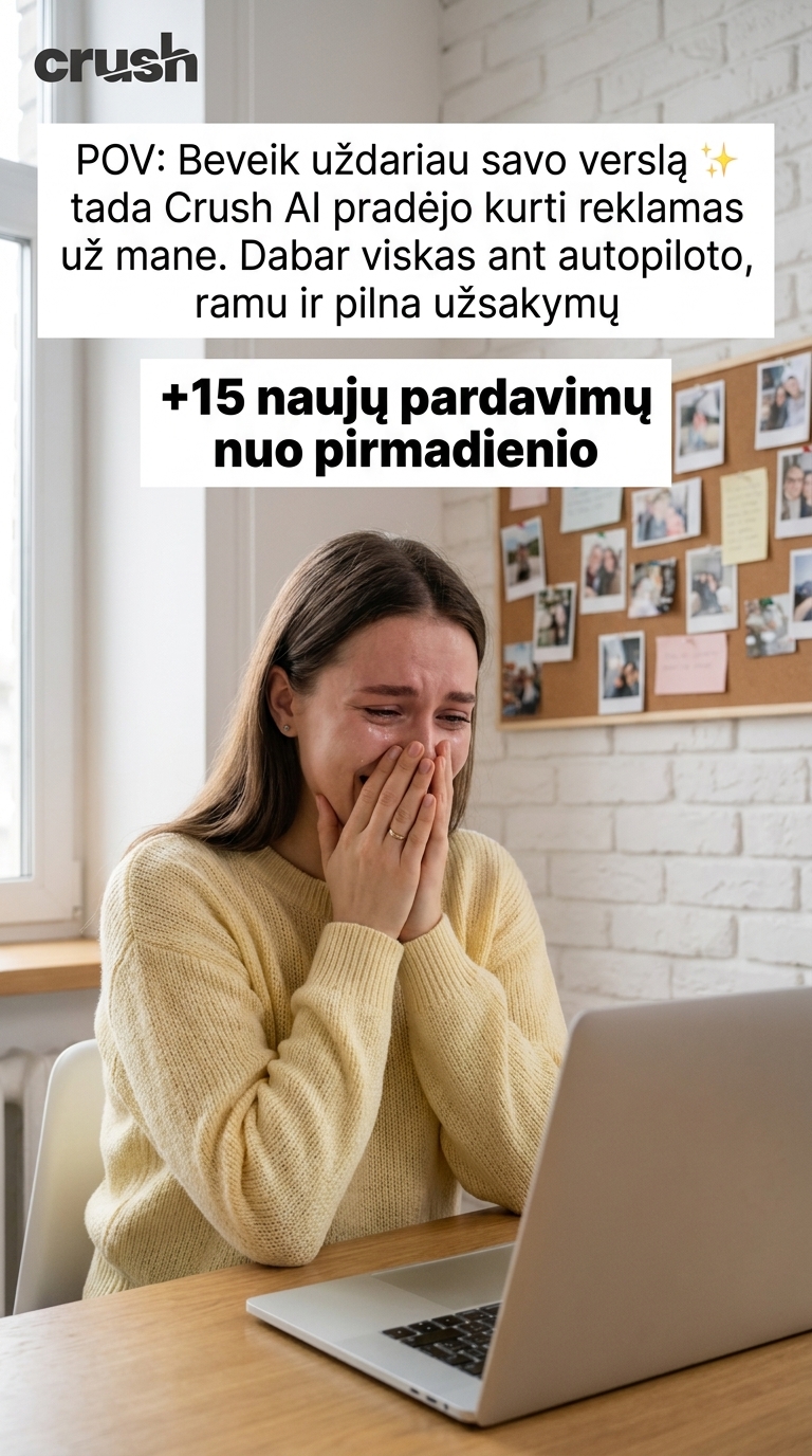 trycrush.ai Facebook ad