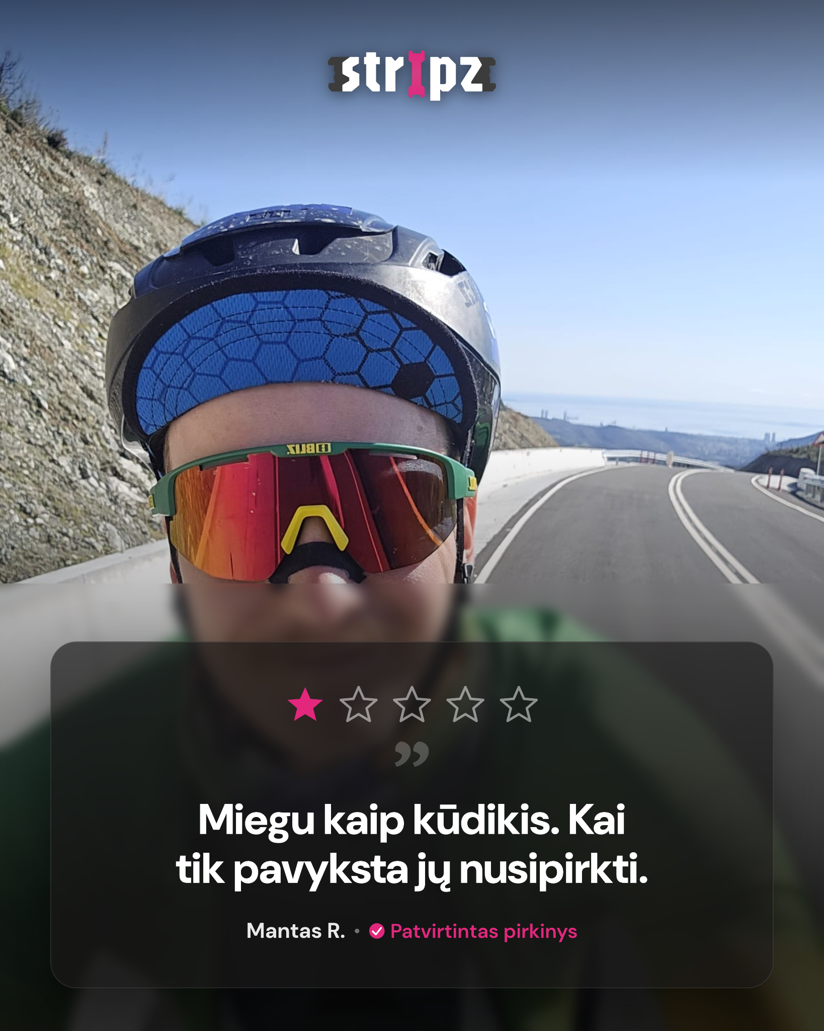 Stripz Facebook ad