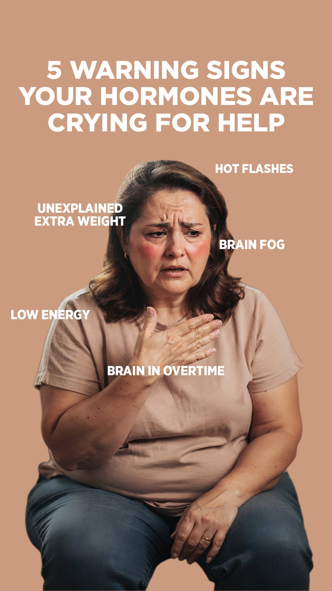The Menopause Diaries Facebook ad