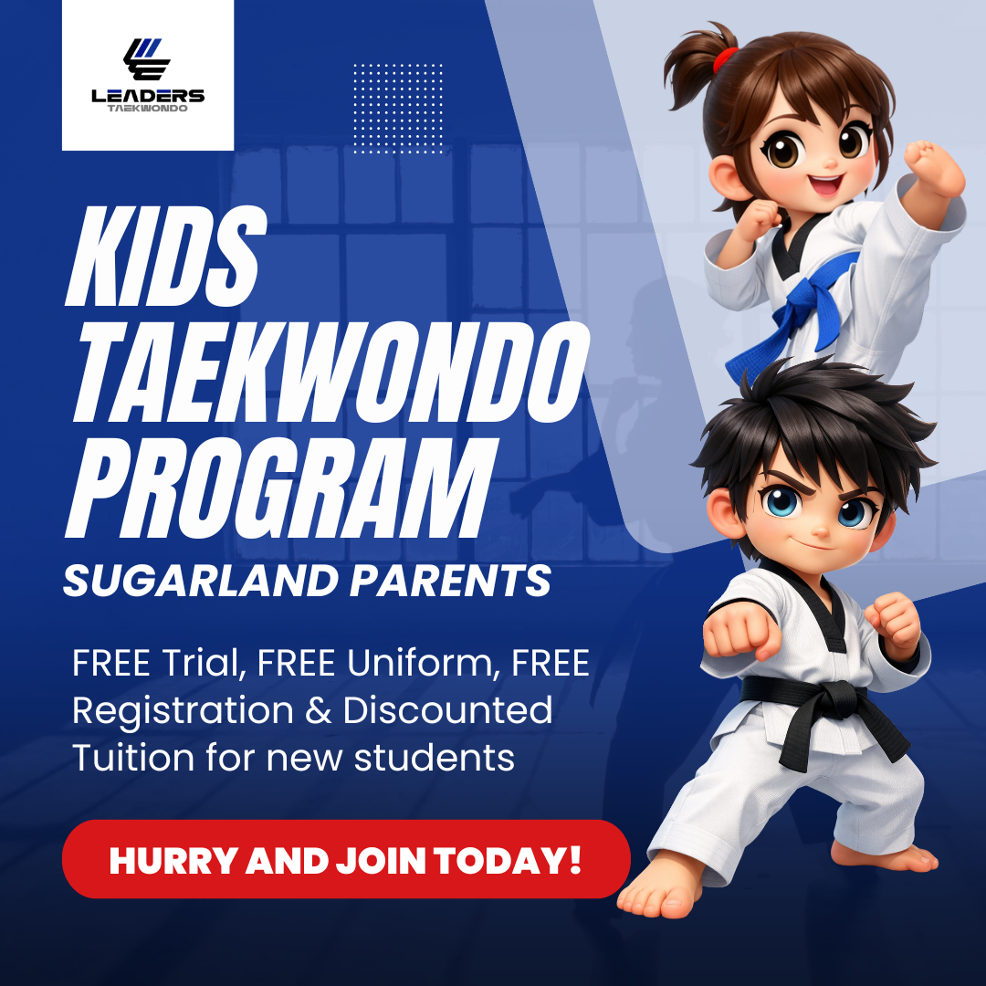 Leaders Taekwondo Sugar Land Facebook ad: Spring Into Focus & Confidence