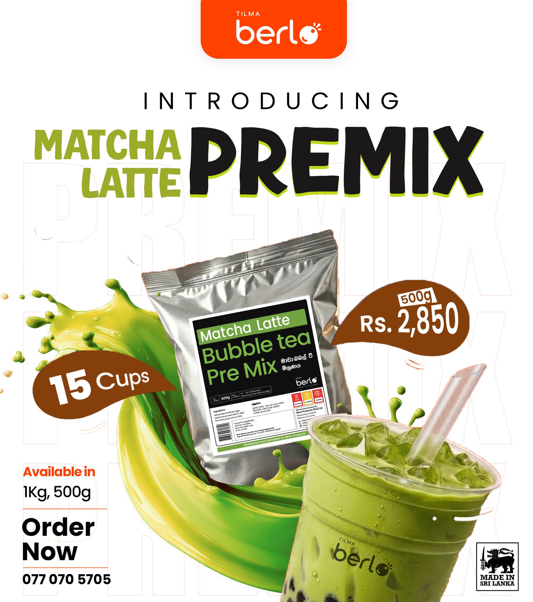 Berlo Bubble Tea Facebook ad