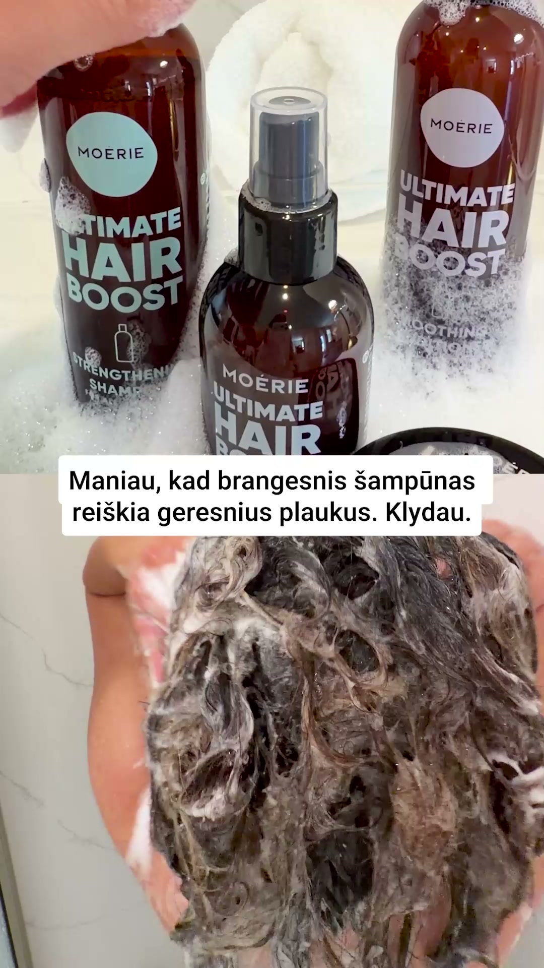 Moérie Beauty Facebook ad: -20% Visiems Produktams