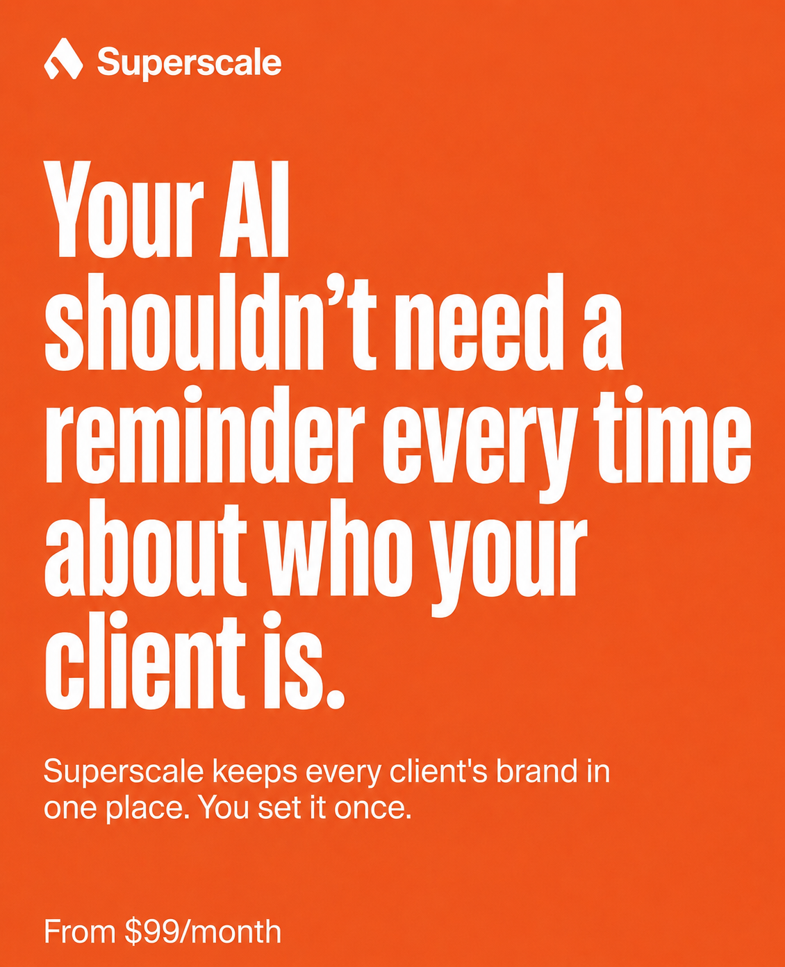 Superscale AI Facebook ad