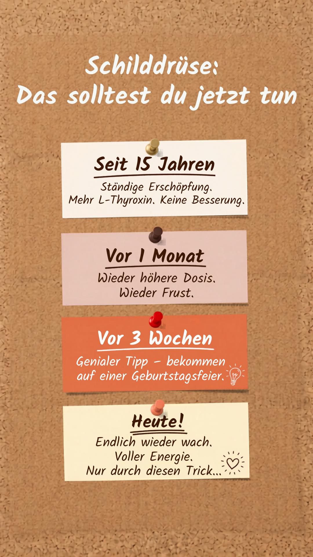Mission Schilddrüse Facebook ad