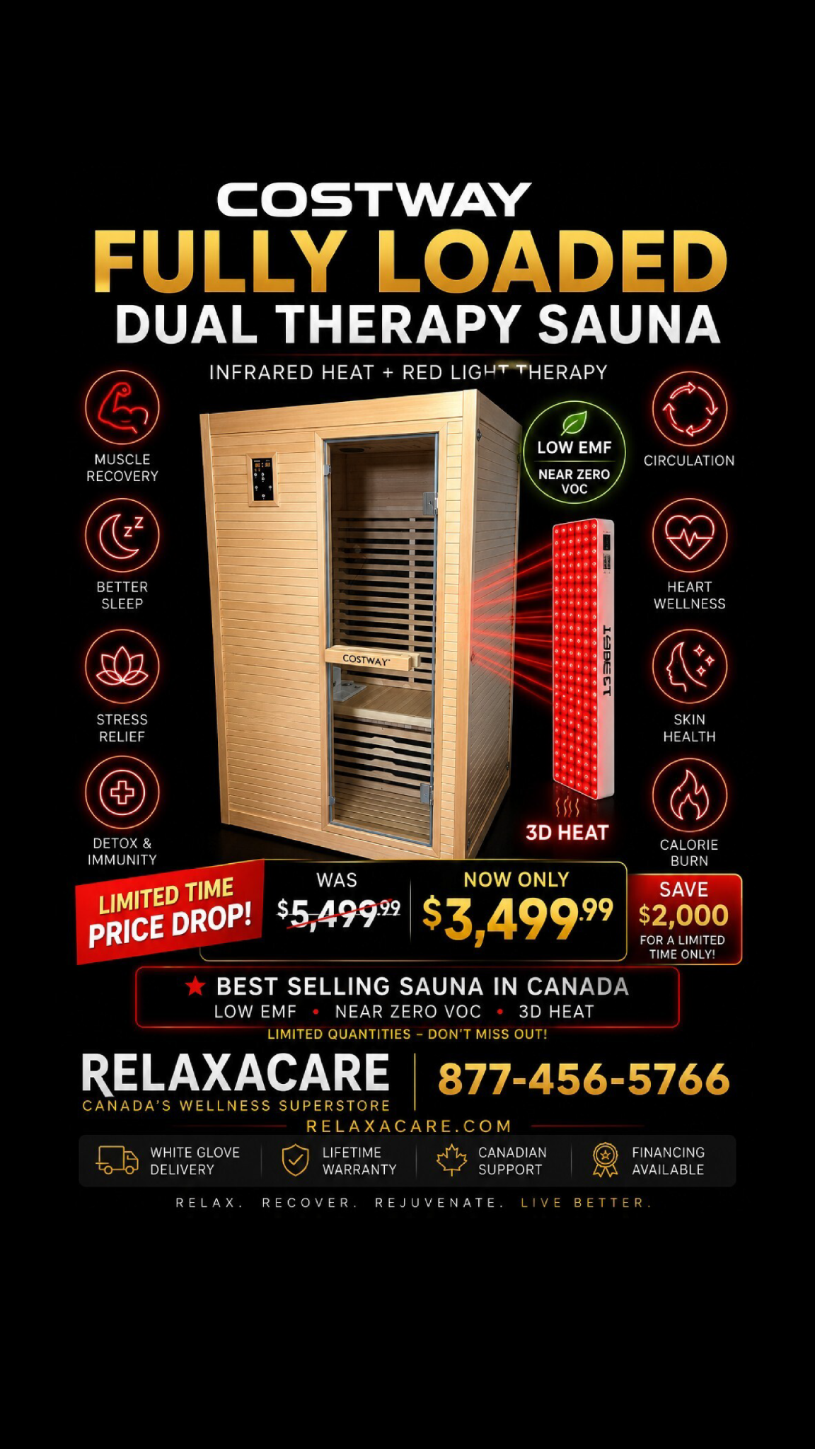 Relaxacare Facebook ad