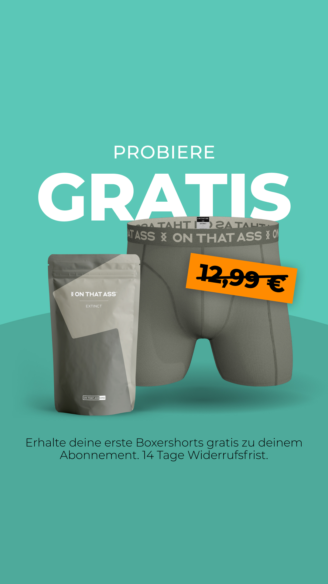 ON THAT ASS Facebook ad