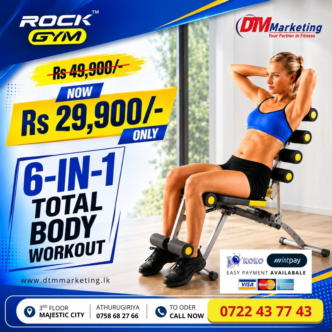 Walk Master Facebook ad: 6-in-1 total body workout machine designed to build…