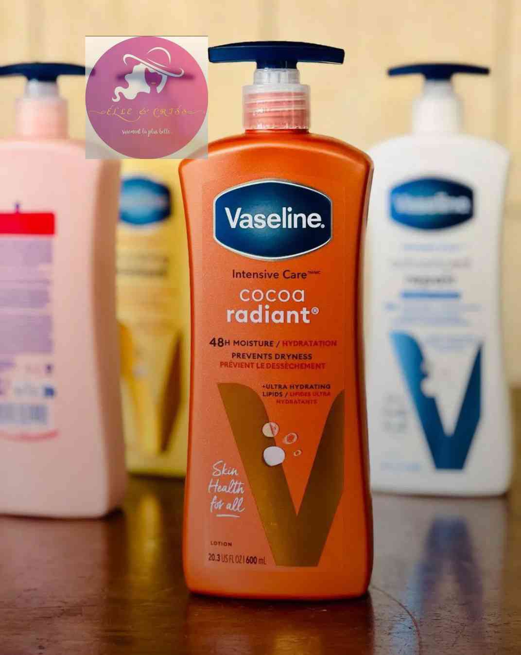Elle criss Facebook ad: VASELINE ORIGINAL, DISPONIBLE 600 ml