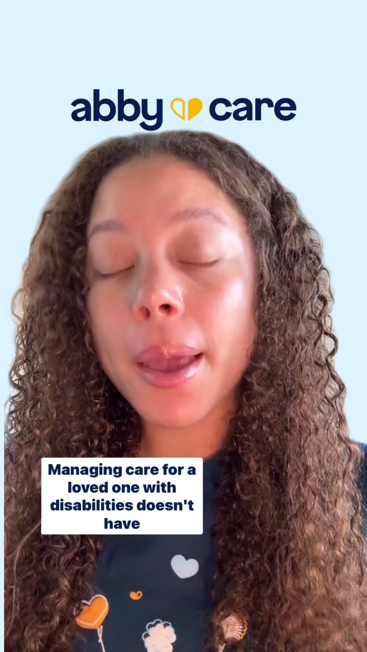 Abby Care Facebook ad: Manage care effortlessly.