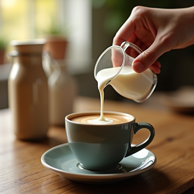 AdvisorBooth Here Facebook ad: Gourmet Coffee Creamers!