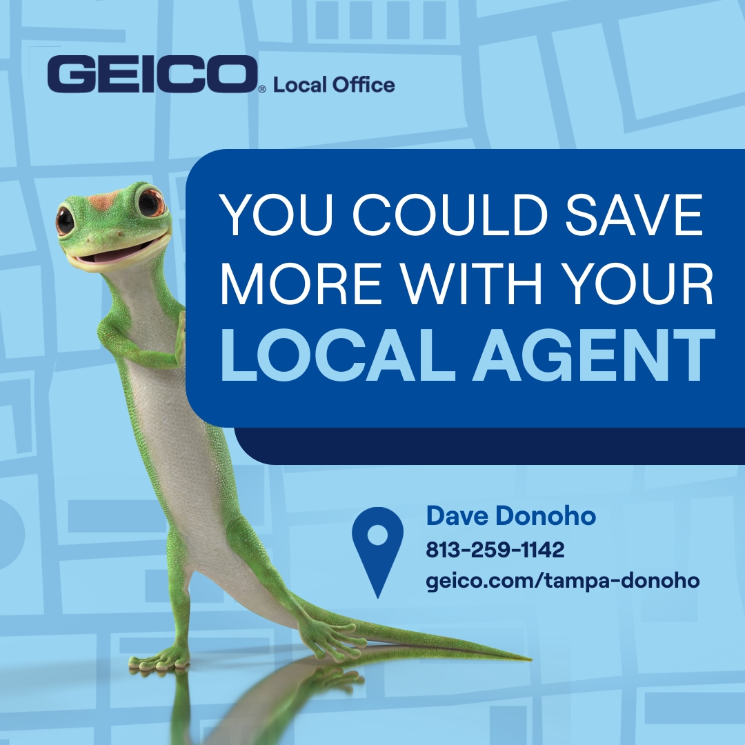 Launch Point Facebook ad: Tampa, FL Insurance Agent ~ Dave Donoho | GEICO