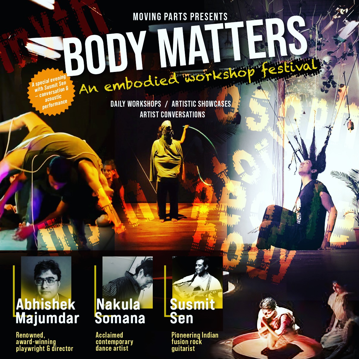 Moving Parts Facebook ad: Moving Parts’ Body Matters Workshop & Performance Festival…