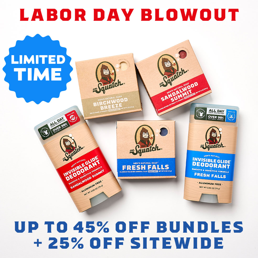 Dr. Squatch Facebook ad