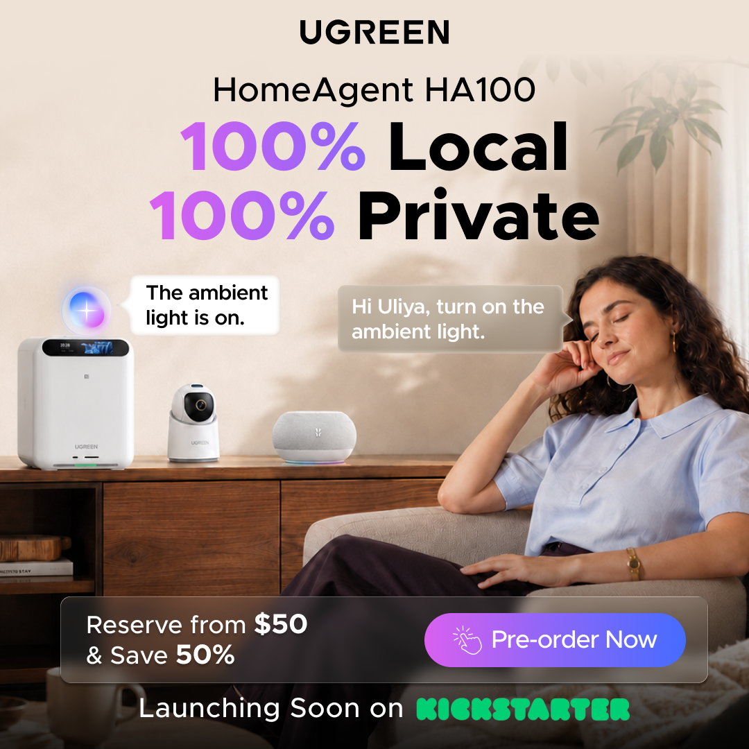 Ugreen_de Facebook ad: UGREEN HomeAgent: Keeps Your Data at Home