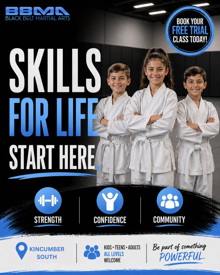 BBMA South Kincumber Facebook ad: Free Trial Class
