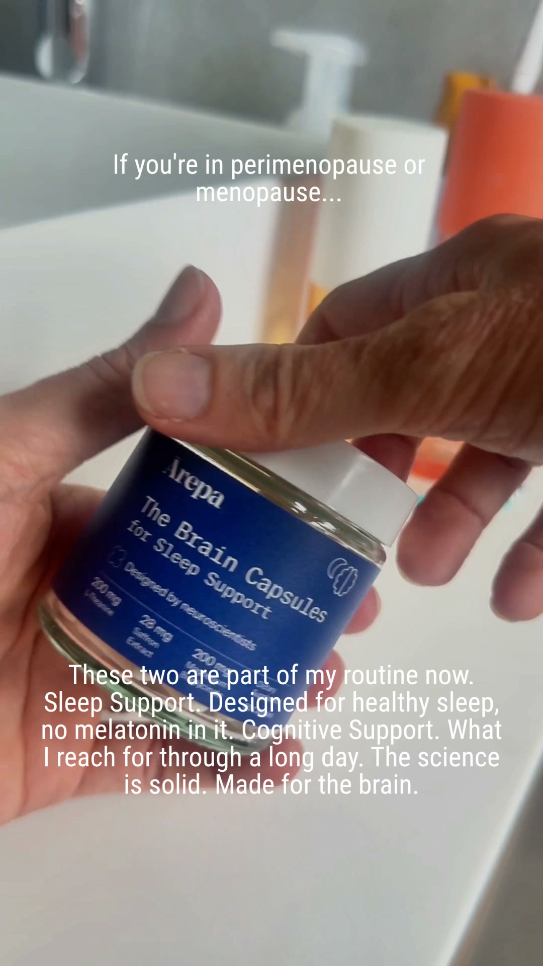 Ᾱrepa Facebook ad: Your Brain Deserves Better