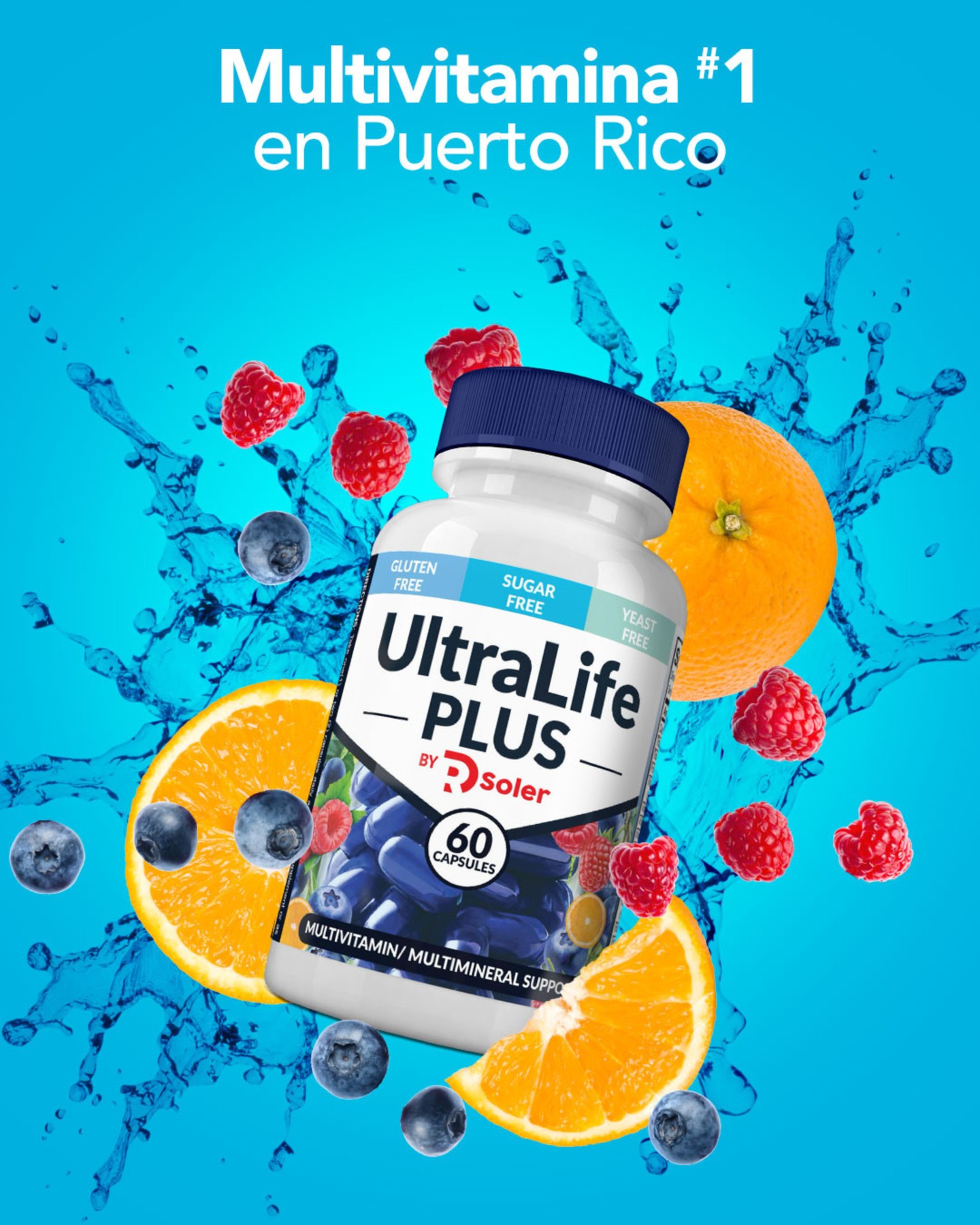 UltraLife PLUS by Dr. Soler Facebook ad: Tu salud merece atención todos los días, no…