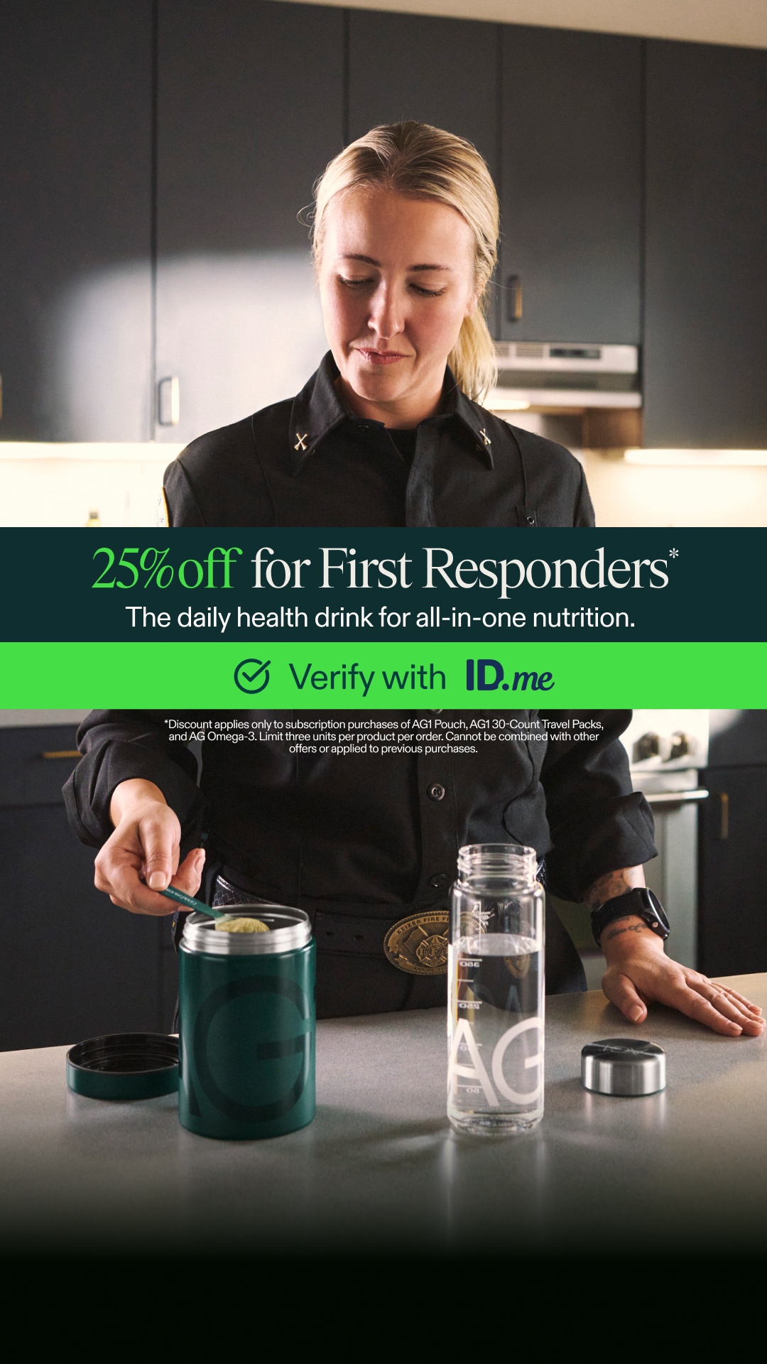 AG1 by Athletic Greens Facebook ad