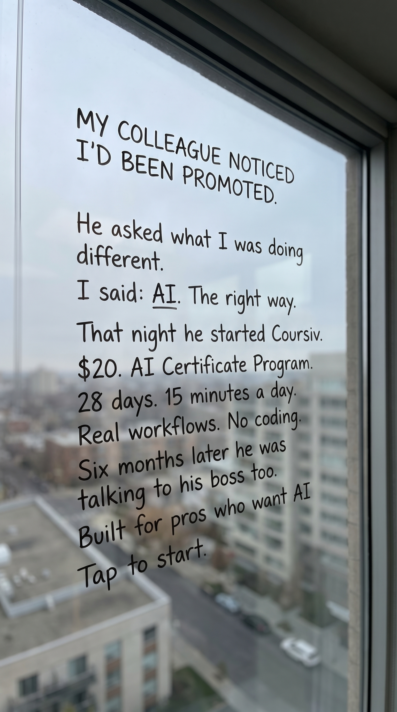 AI Simplified Facebook ad