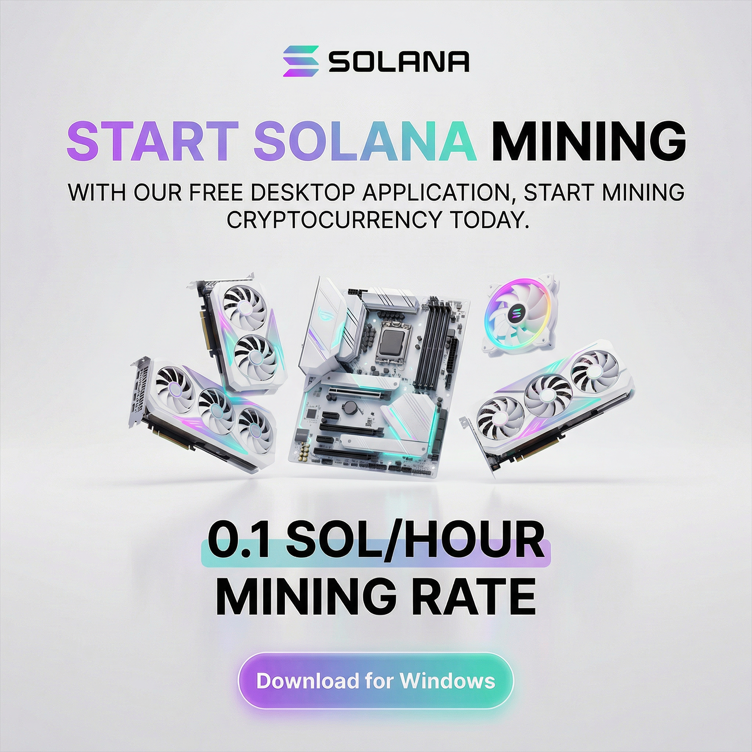 Online News Facebook ad: Start mining Solana with our new Desktop App