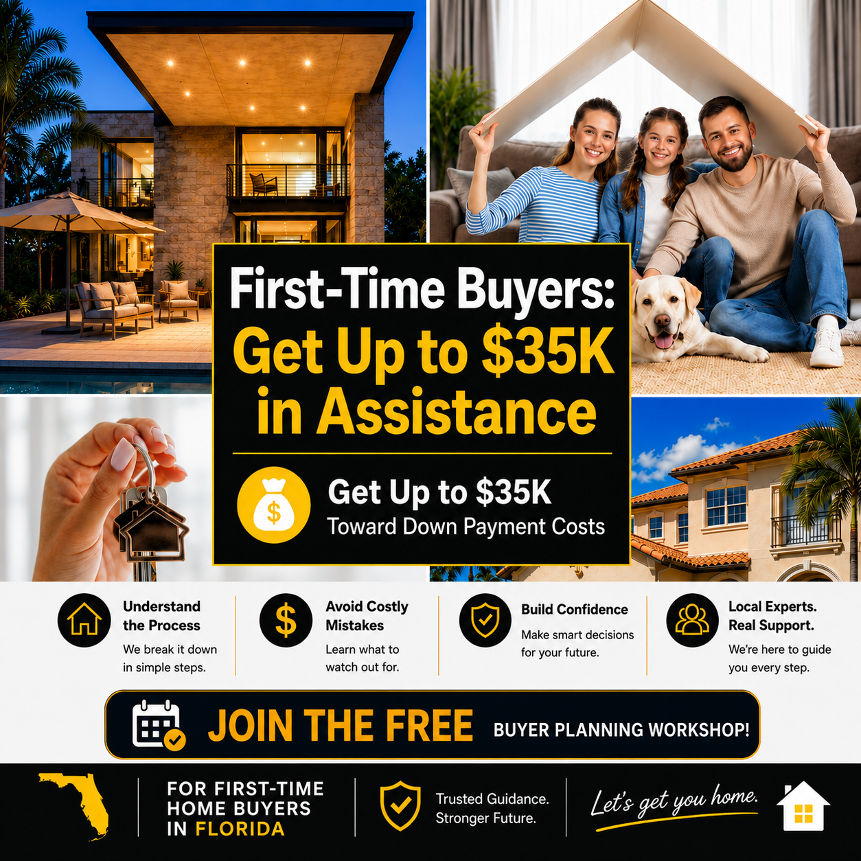 Mortgages By Odette NMLS# 282568 Facebook ad: First-Time Homebuyer? You May Qualify for Up to $35K