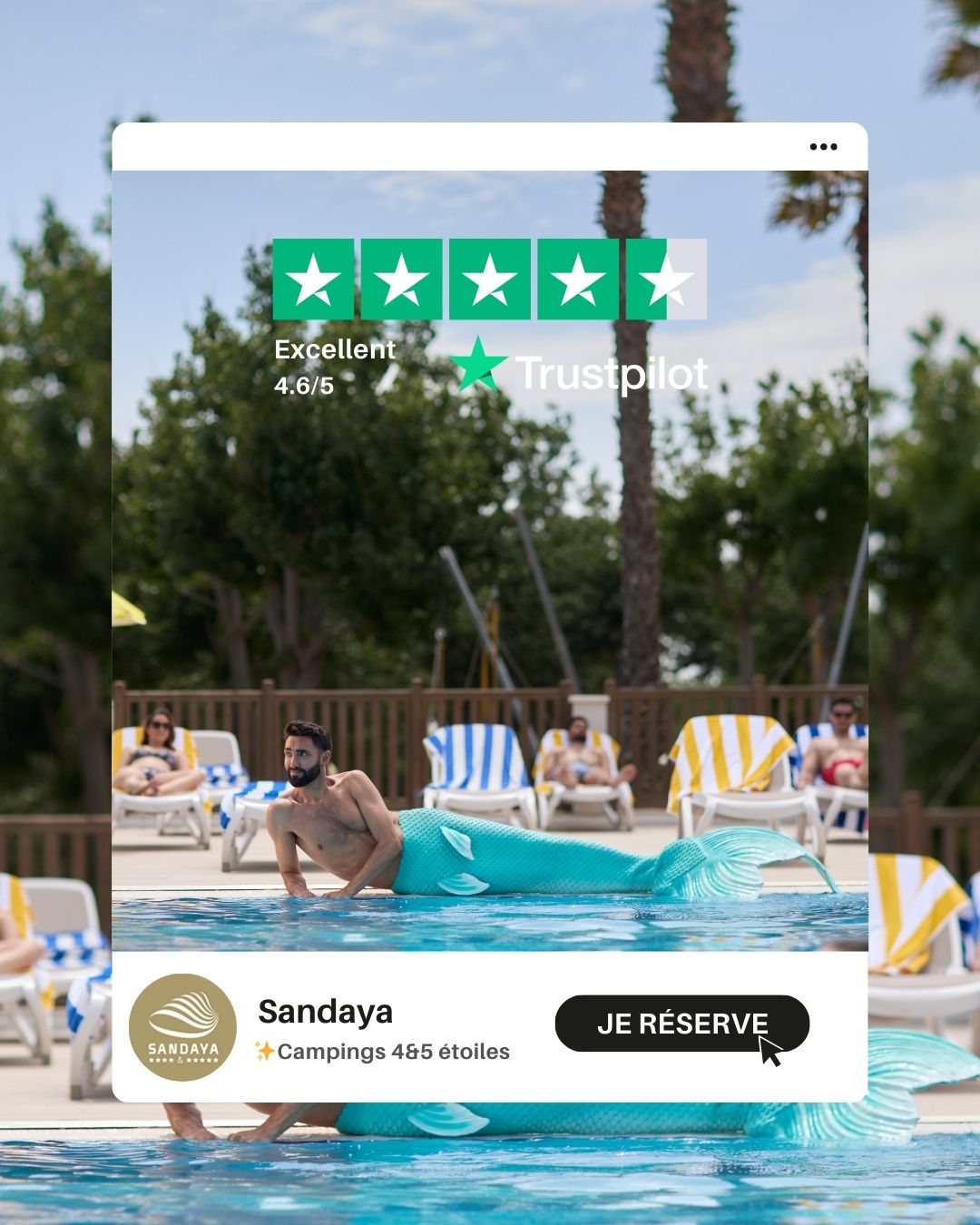 Campings Sandaya Facebook ad