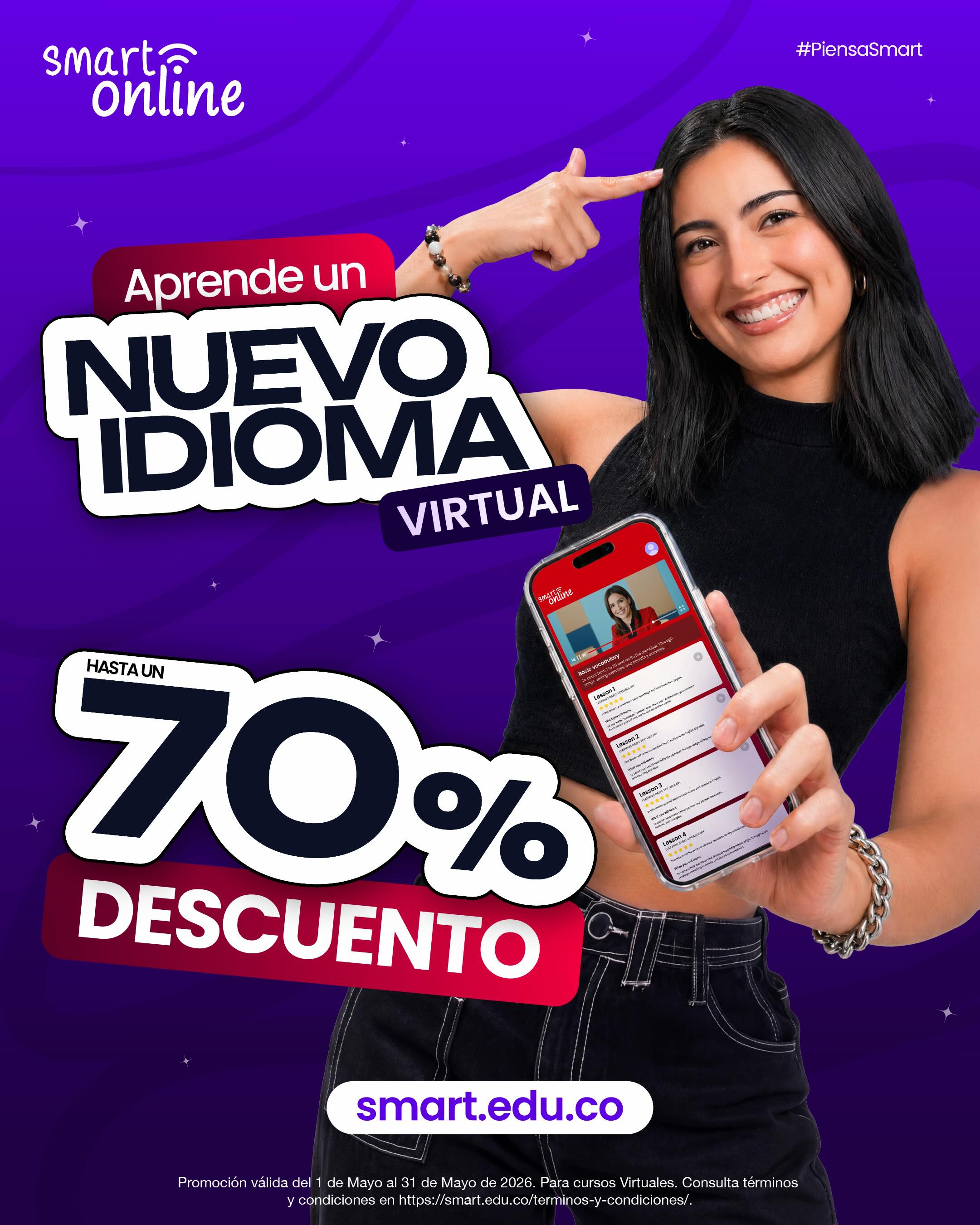 Academia de Idiomas Smart Facebook ad