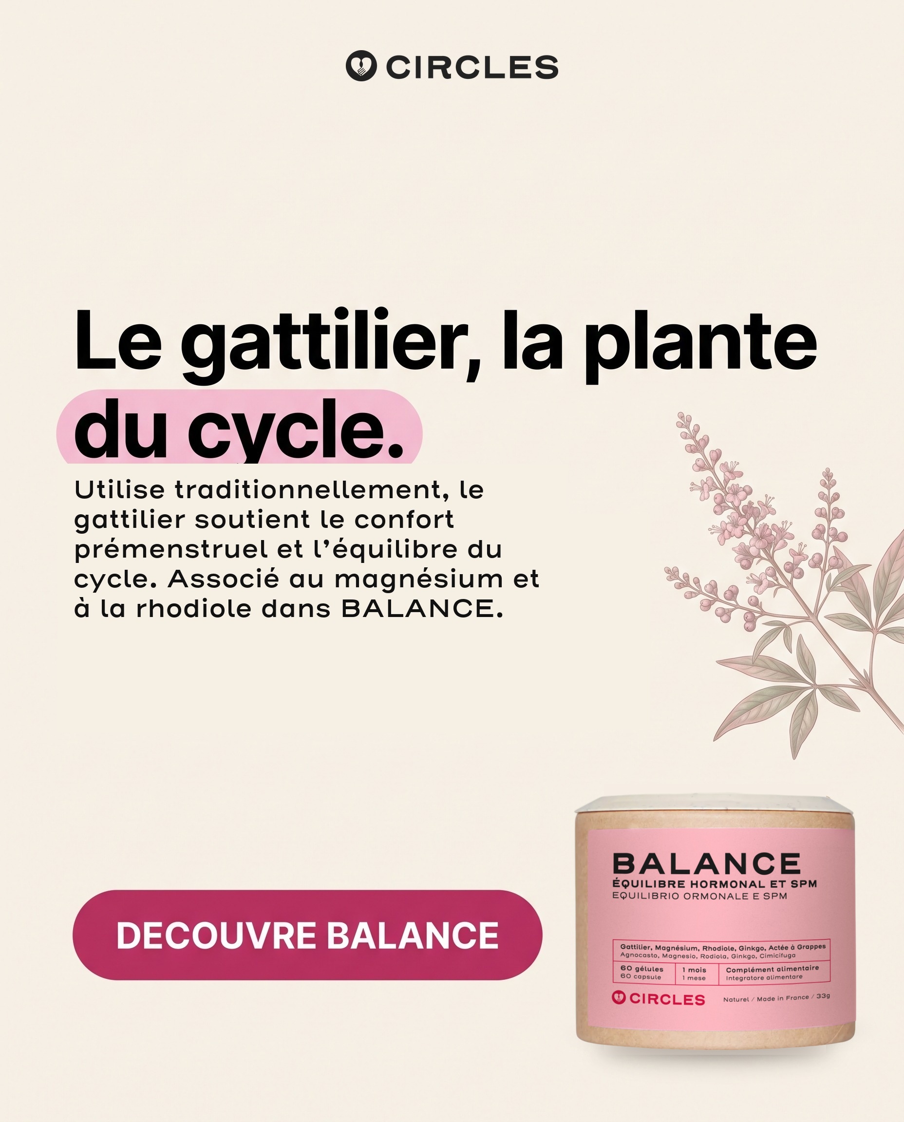 Circles Facebook ad