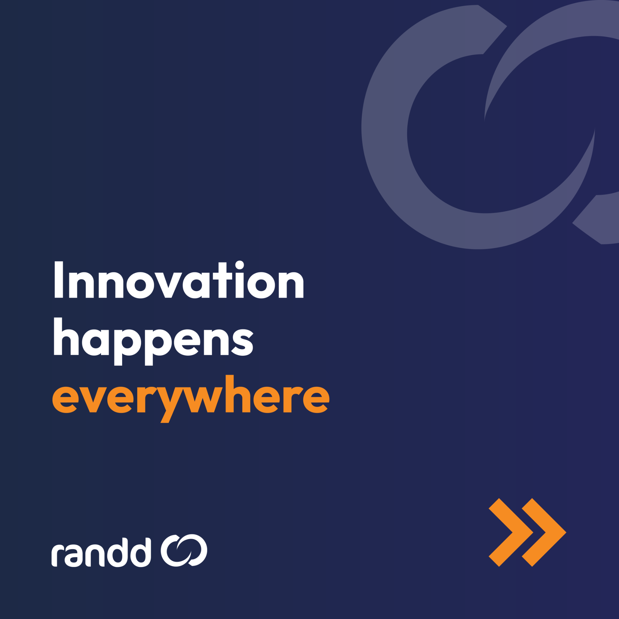 Randd Facebook ad: Innovation isn’t confined to labs, it’s happening in…