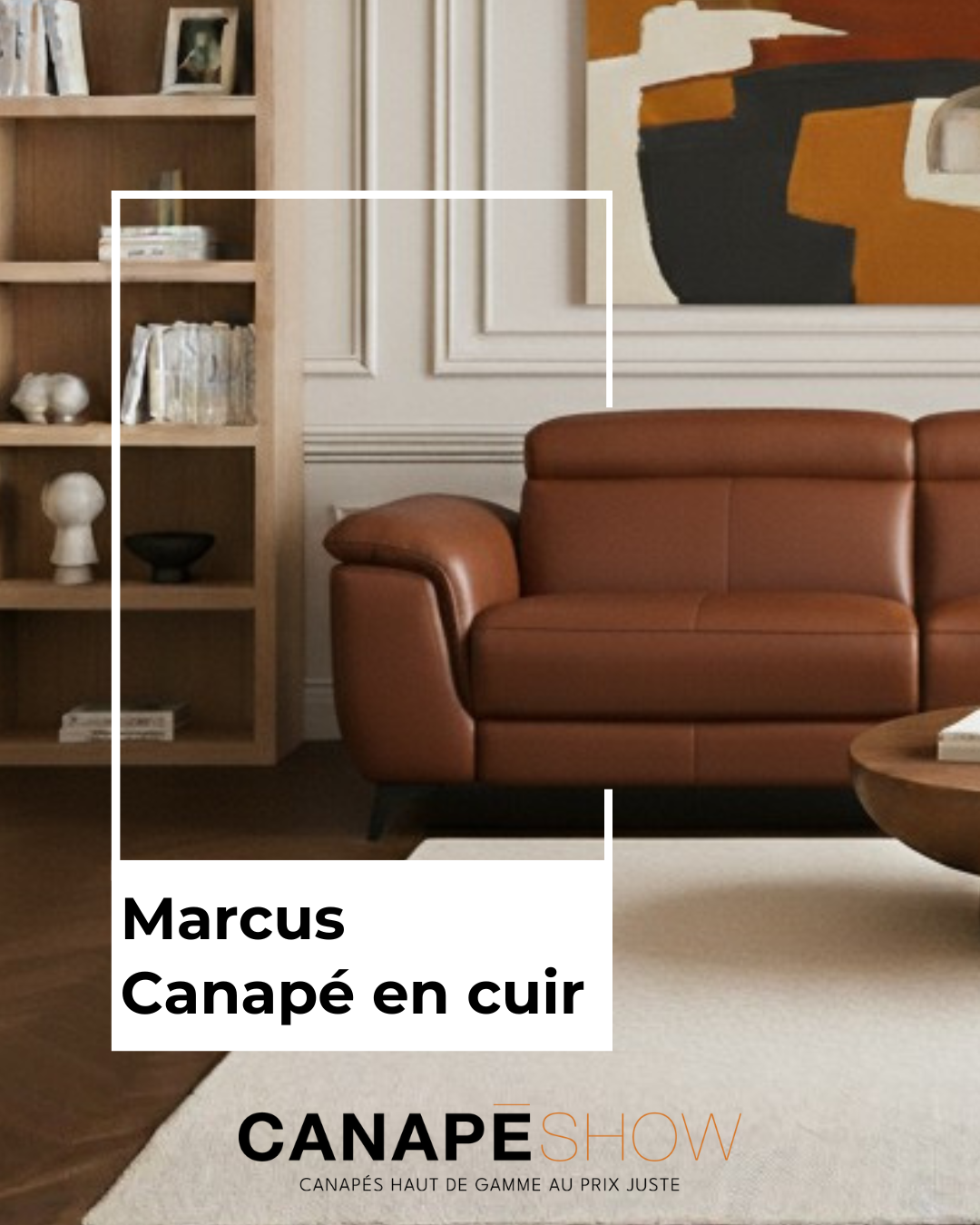 Canapé Show - Canapé cuir et tissu Facebook ad