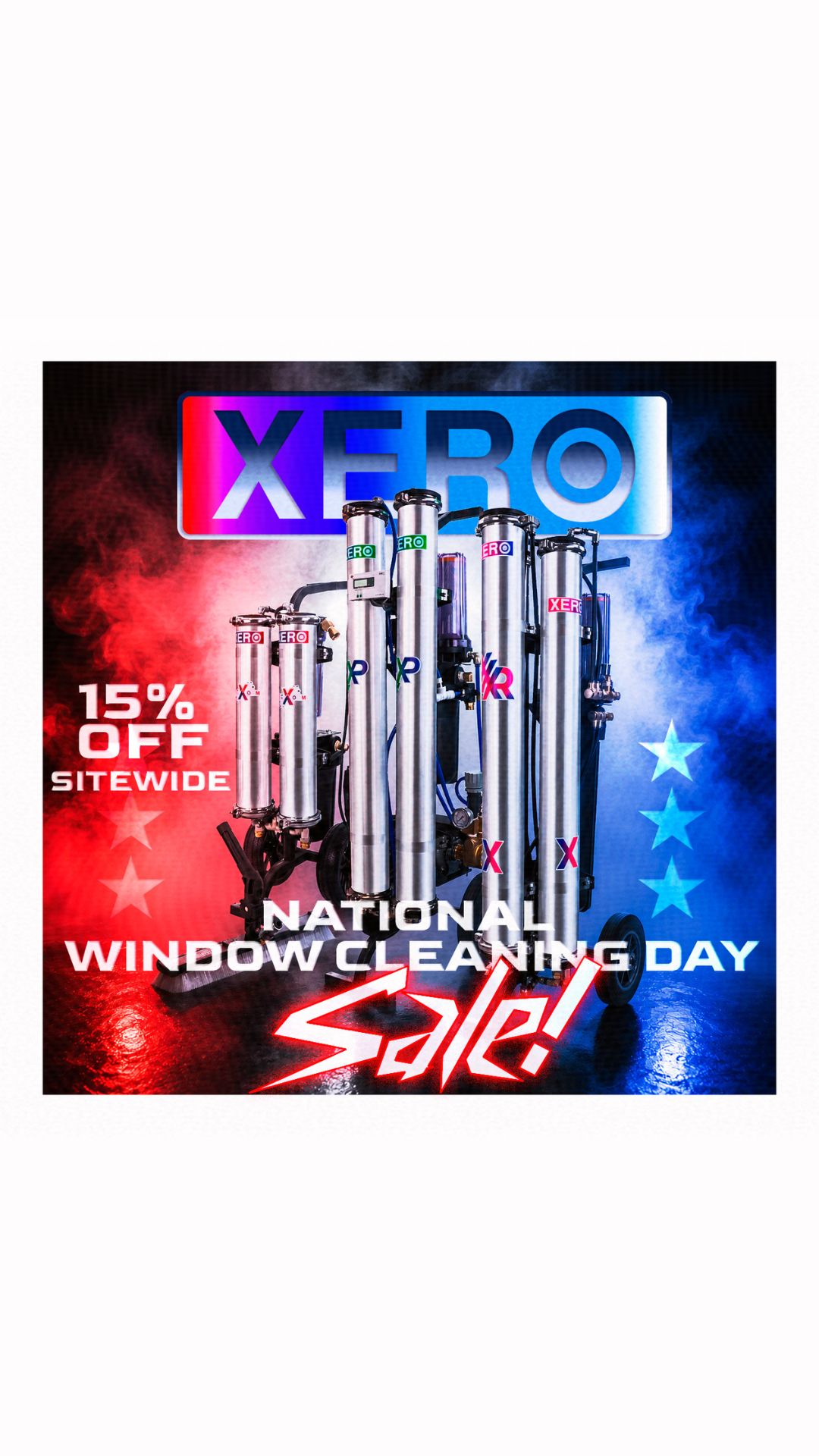 XERO Window Cleaning Products Facebook ad