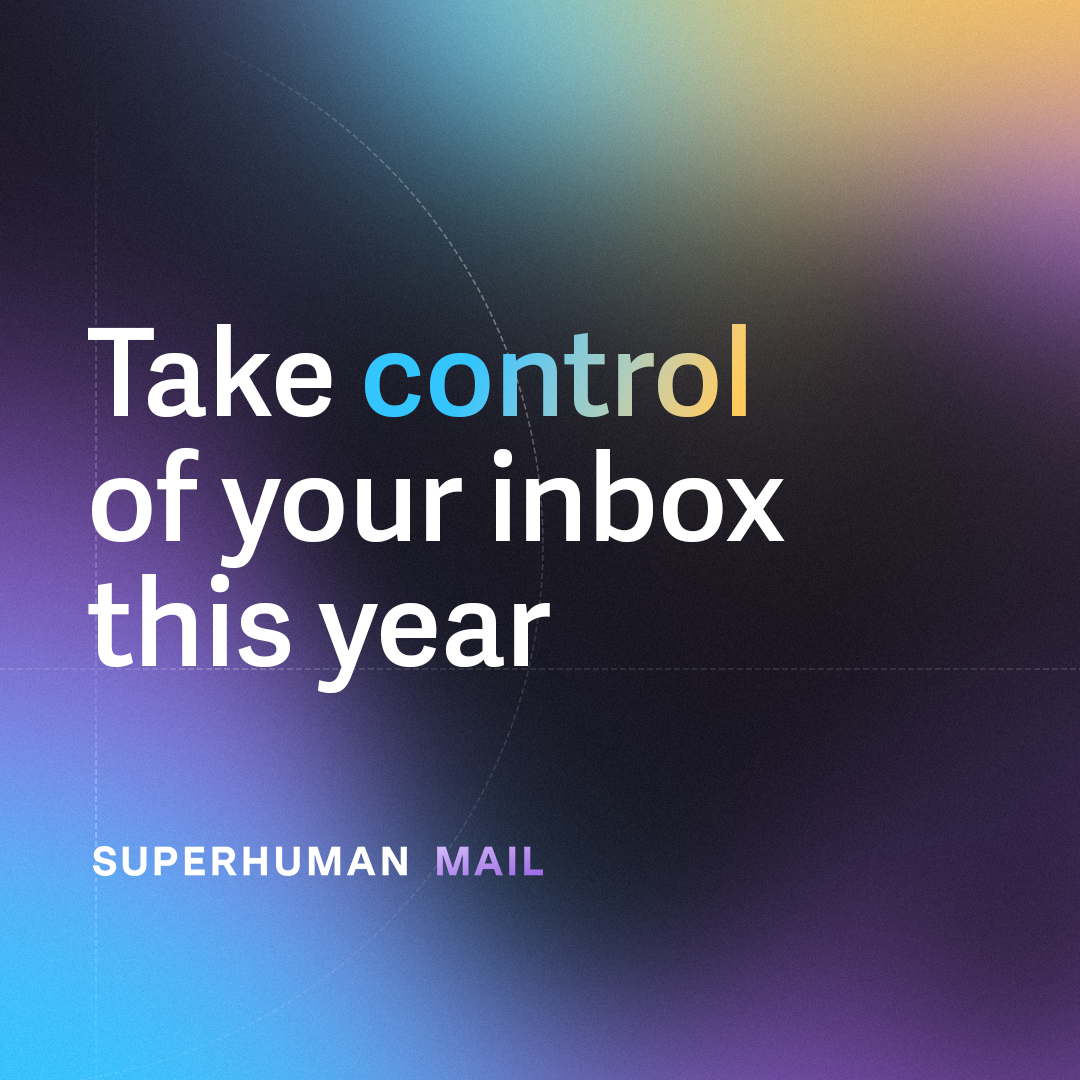 Superhuman Mail Facebook ad